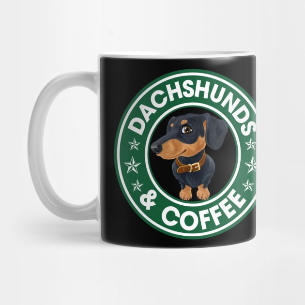 Dachshunds And Coffee by ChristianCrecenzio